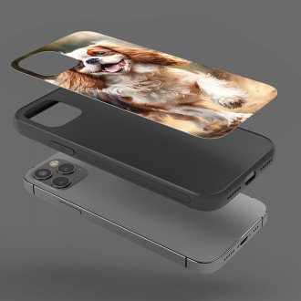 Kavalír King Charles španěl akvarel