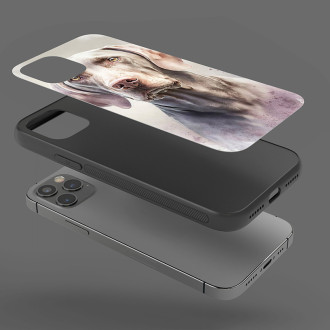 Výmarský ohař akvarel