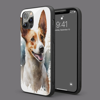 Portugalský Podengo Pequeno akvarel