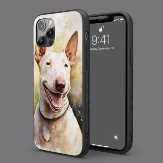 Miniaturní bulteriér akvarel