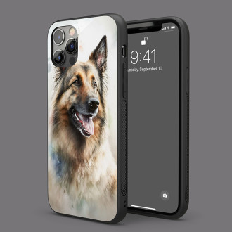 Belgický Tervuren akvarel