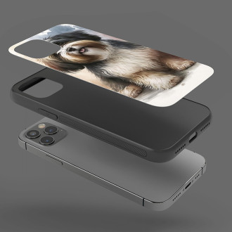 Tibetský teriér akvarel