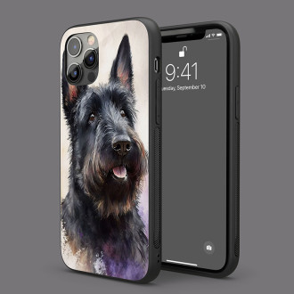 Skotský teriér akvarel