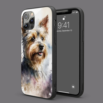 Biewer teriér akvarel