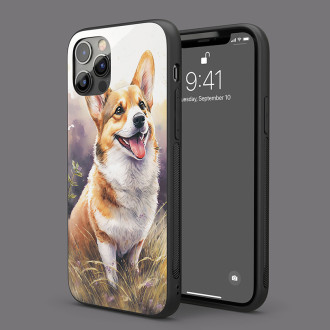 Pembroke Welsh Corgi akvarel