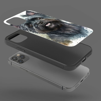 Affenpinscher pes akvarel