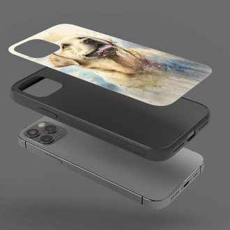 Labradorský retrívr akvarel