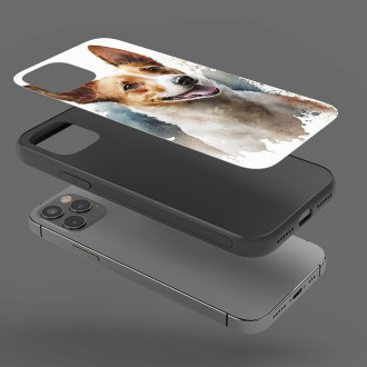 Portugalský Podengo Pequeno akvarel