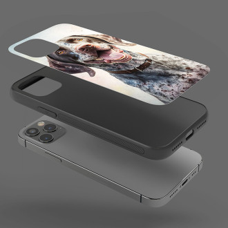 Německý ohař krátkosrstý akvarel