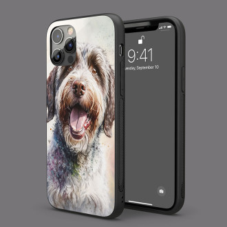 Foxteriér drsnosrstý akvarel