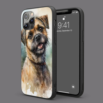 Border teriér akvarel