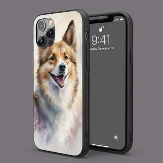 Islandský ovčák akvarel