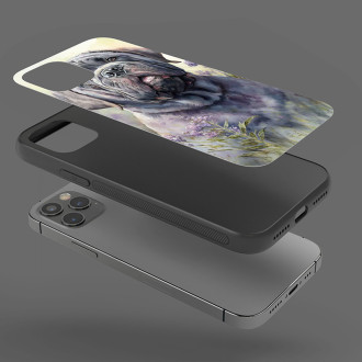 Neapolský mastif akvarel