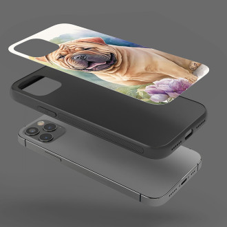 Čínský Shar-Pei akvarel