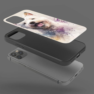 West Highland White teriér akvarel