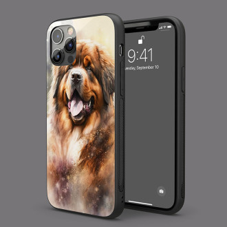 Tibetský mastif akvarel