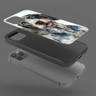 Bluetick Coonhound akvarel