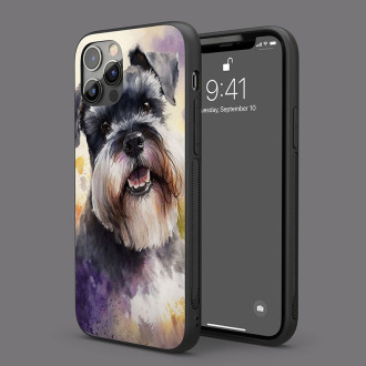 Malý knírač akvarel