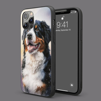 Bernský salašnický pes akvarel