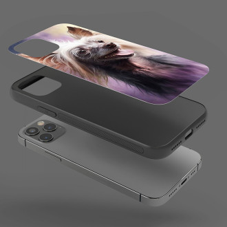 Čínský chocholatý akvarel