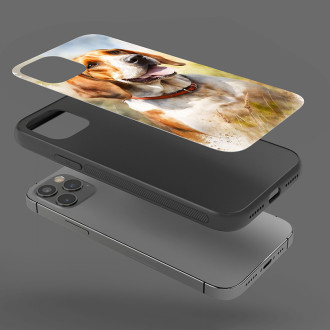 Americký foxhound akvarel