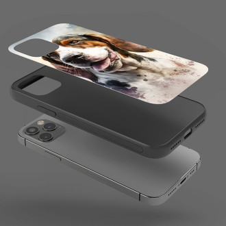 Treeing Walker Coonhound akvarel