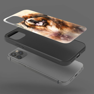 Tibetský mastif akvarel