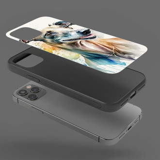 Italský chrtík akvarel