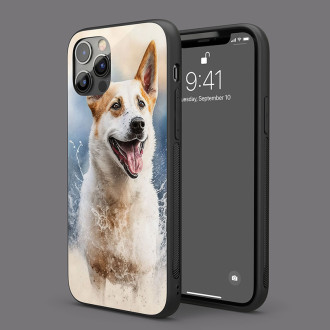 Kanaánský pes akvarel