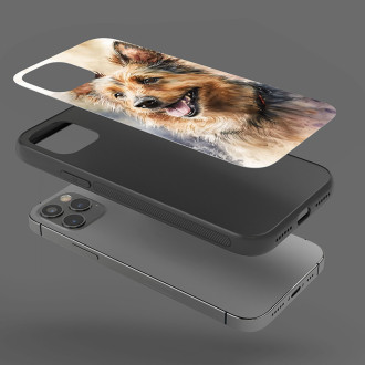 Australský teriér akvarel