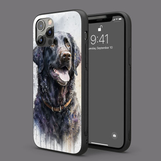 Curly Coated Retriever akvarel