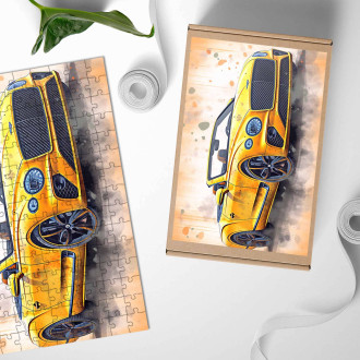 Dřevěné puzzle Bentley Continental GT Convertible 1