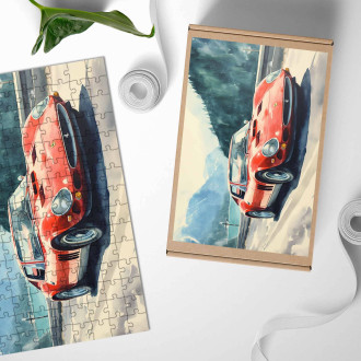 Dřevěné puzzle Ferrari 280 GTO