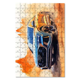 Dřevěné puzzle Audi RS Q8