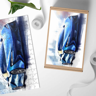 Dřevěné puzzle Pininfarina Battista