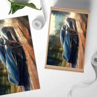 Dřevěné puzzle Piech Automotive Mark Zero