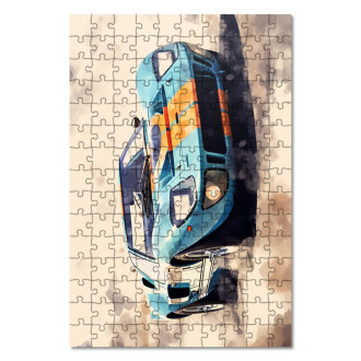 Dřevěné puzzle Ford GT40 1