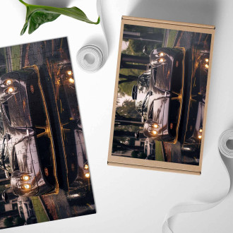 Dřevěné puzzle Pagani Zonda C12