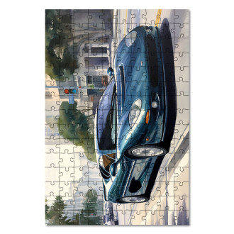 Dřevěné puzzle Jaguar XJ220 1