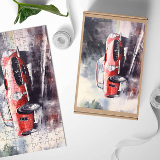Dřevěné puzzle Ferrari 250 GT