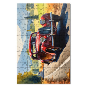 Dřevěné puzzle Alfa Romeo 8C 2900