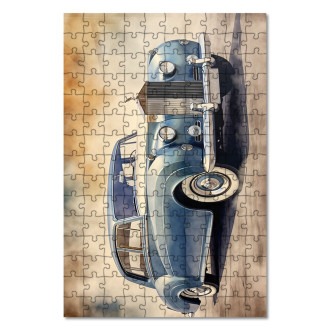 Dřevěné puzzle 1960 Rolls Royce Silver Cloud II