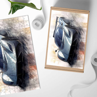 Dřevěné puzzle Aston Martin AM-RB 003