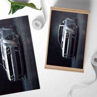 Dřevěné puzzle Dodge Challenger SRT Hellcat 1