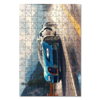 Dřevěné puzzle Bugatti Veyron 1