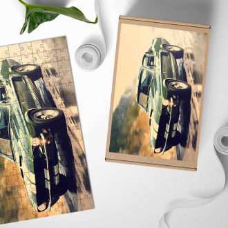 Dřevěné puzzle Ford GT 500 Shelby Eleanor