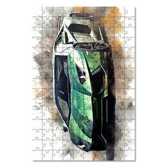 Dřevěné puzzle Lamborghini Aventador Mansory 1