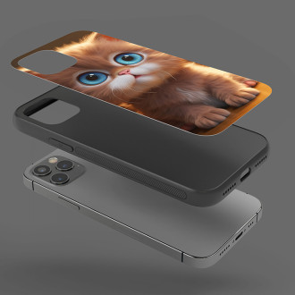 Kryt na mobil Roztomilá animovaná kočka 1