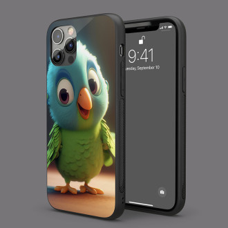 Kryt na mobil Roztomilý animovaný papoušek