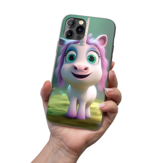 Kryt na mobil Roztomilý animovaný jednorožec 1
